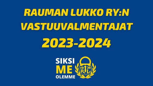 Jääkiekko- ja ringettejoukkueiden vastuuvalmentajat nimetty