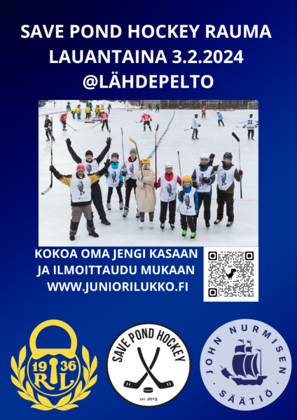 Save Pond Hockey 3.2.2024 @Lähdepelto, Rauma