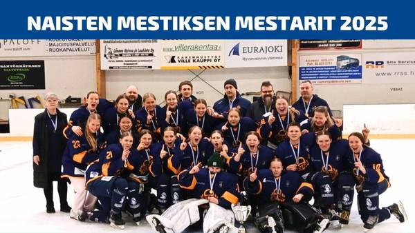 Nousujohteinen kausi toi mestaruuspokaalin