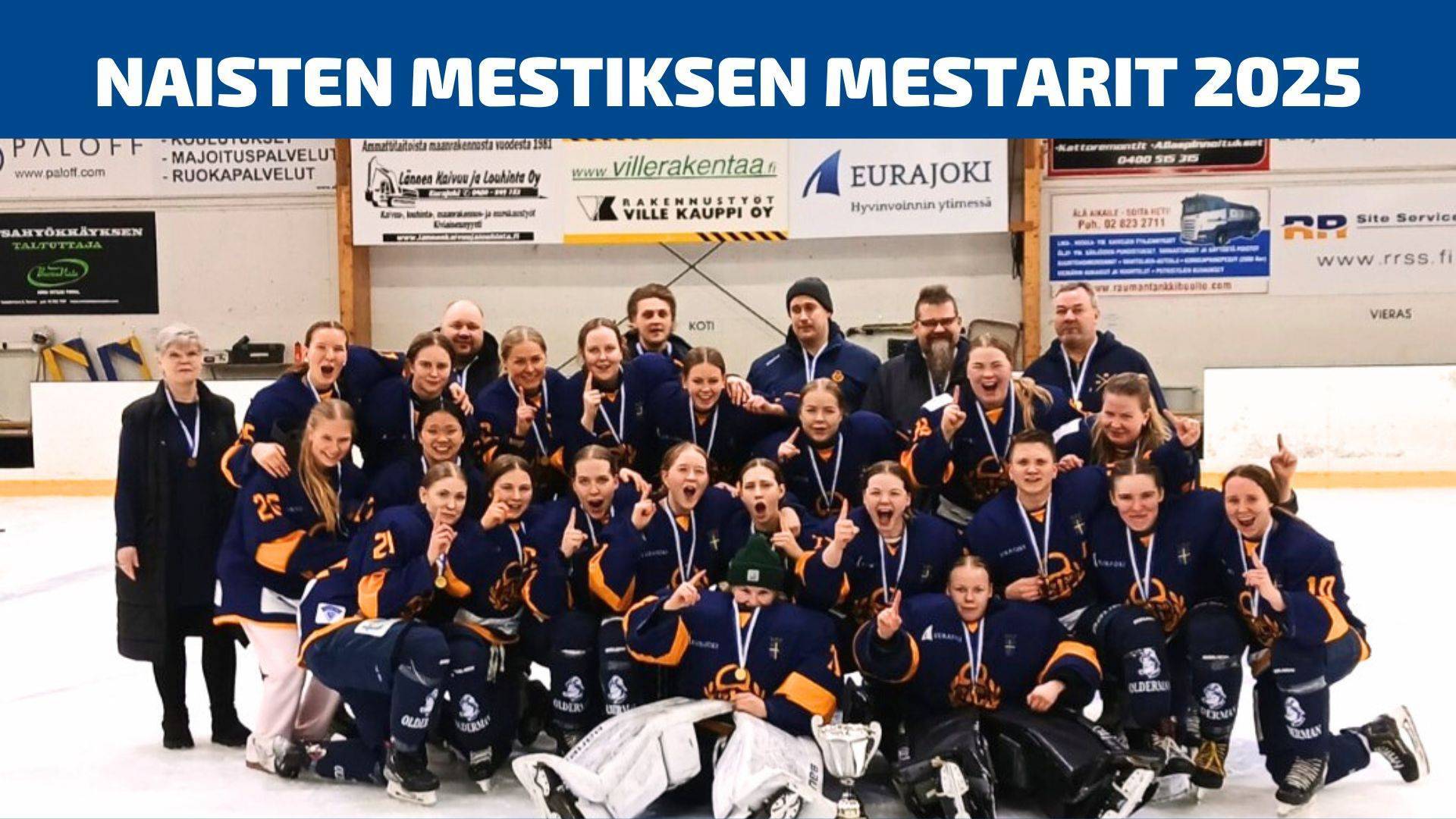 Nousujohteinen kausi toi mestaruuspokaalin