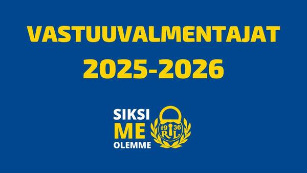  Lukon naisten ja juniorijoukkueiden vastuuvalmentajat kaudella 2025–26
