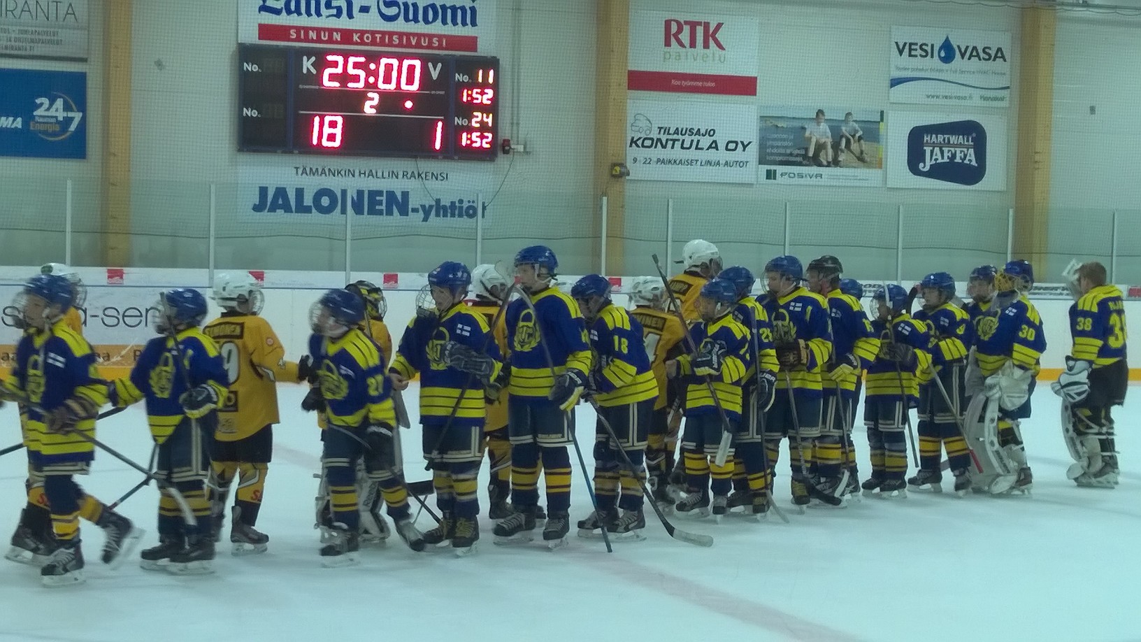ONE-TIMERIT JA TYKIT puhuivat :D2 Lukko Team-03  vs.  K-67 Team  ;  18 - 1 !!!