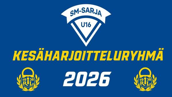 U16 SM-joukkueen kesäryhmä