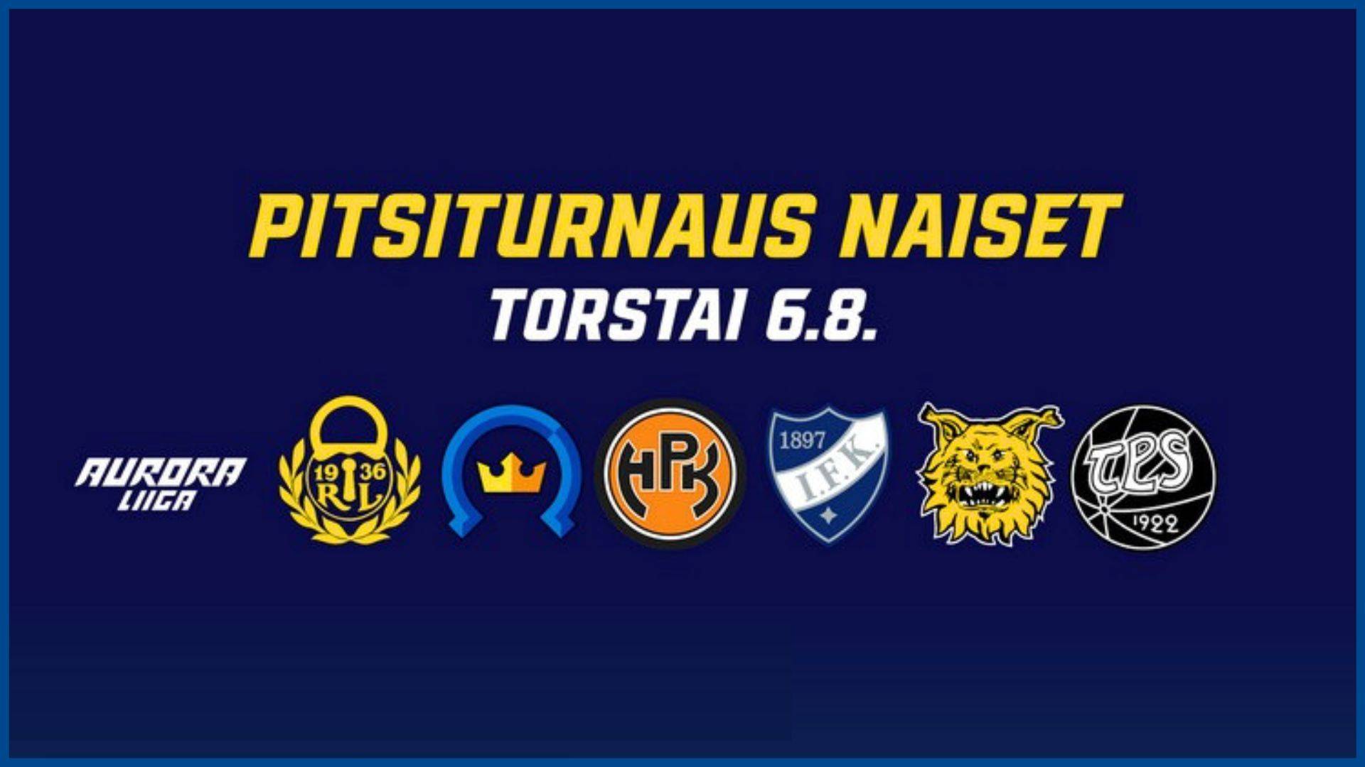 Jääkiekon naisten Pitsiturnaus ensimmäistä kertaa!