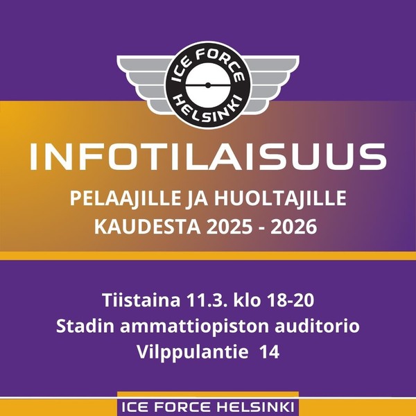 Ice Force infotilaisuus