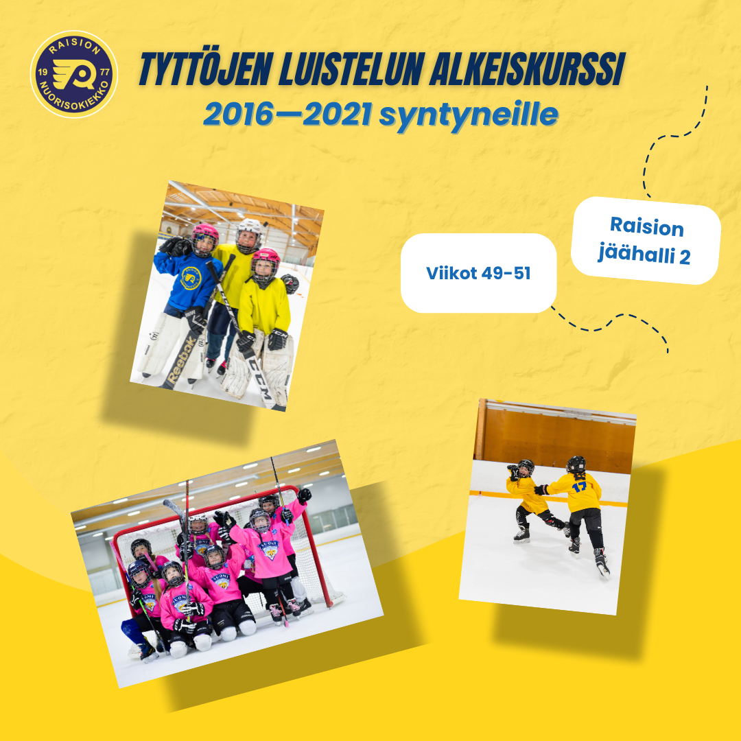 Tyttöjen luistelun alkeiskurssi