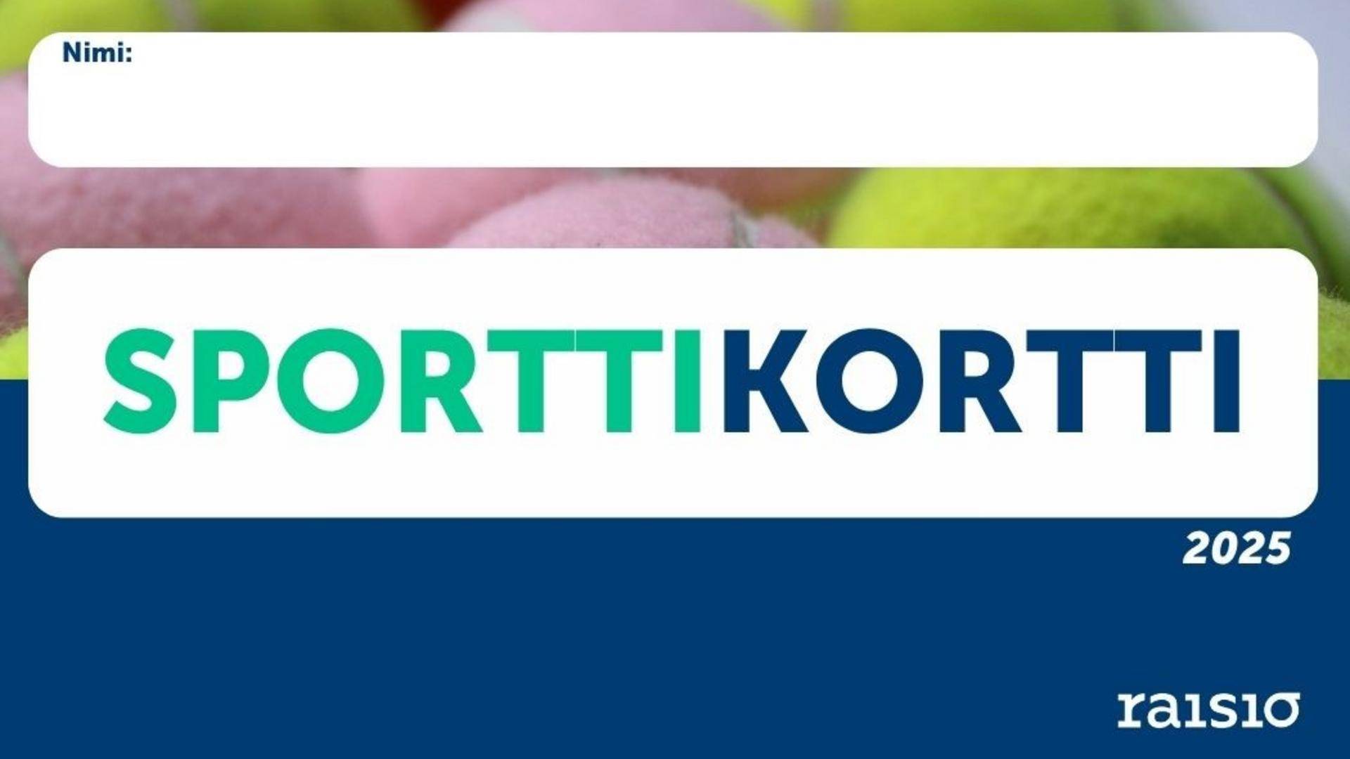 RNK mukana Sporttikortissa