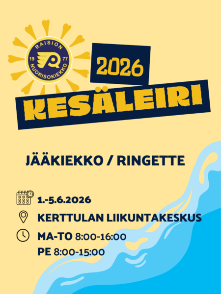 RNK kesäleirin ennakkoilmoittautuminen on nyt avattu!