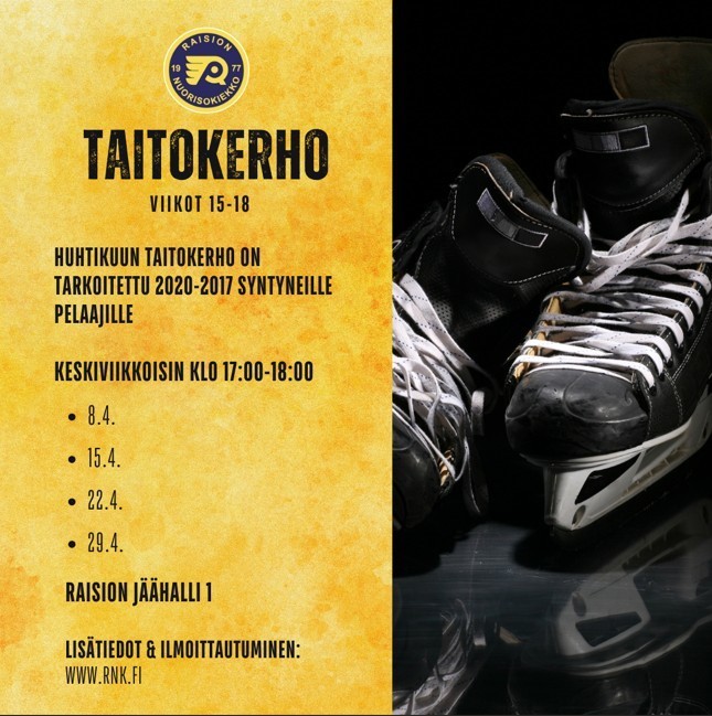 Huhtikuun taitokerho