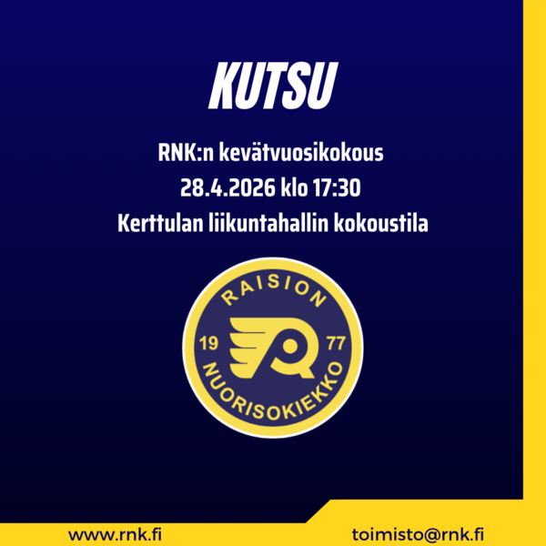 Kevätvuosikokous 28.4. klo 17:30