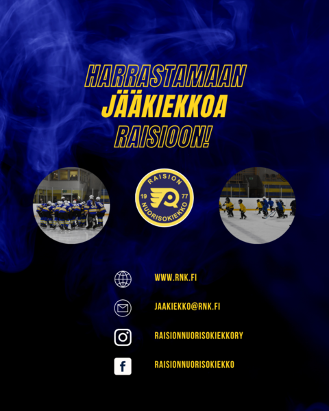 Tule mukaan RNK Jääkiekon toimintaan