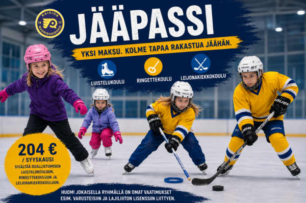 Jääpassilla kaikki alkeisryhmät käyttöön