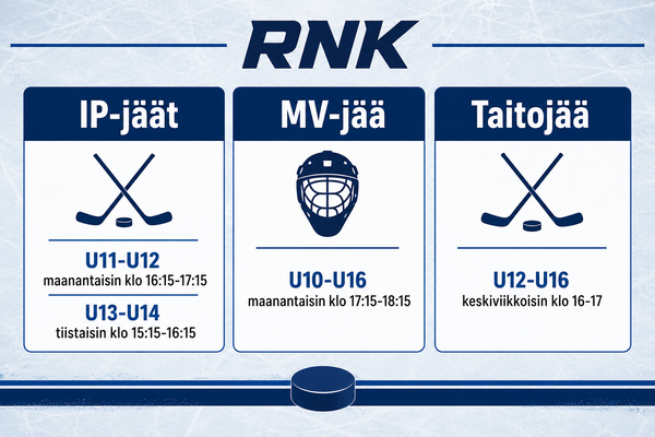 IP-, MV- ja taitojäät käynnistyvät 7.9.