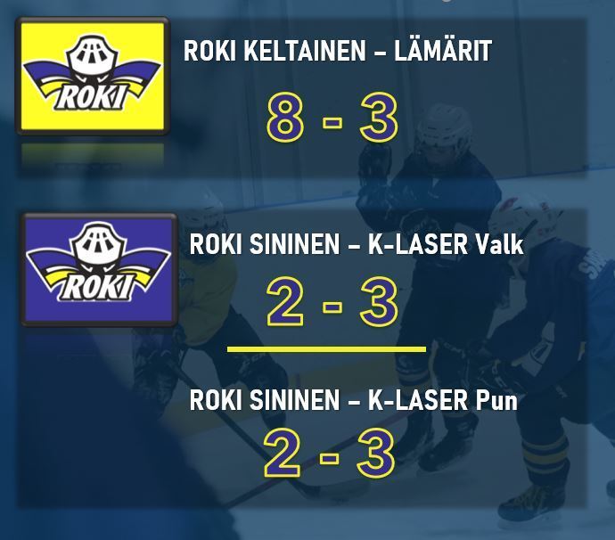 Kauden ensimmäiset pelit pelattiin 25.9. Rovaniemellä