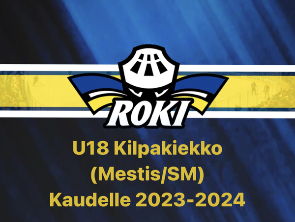 ​RoKi U18 joukkueen Tryoutit järjestetään 11-12.4 Rovaniemellä