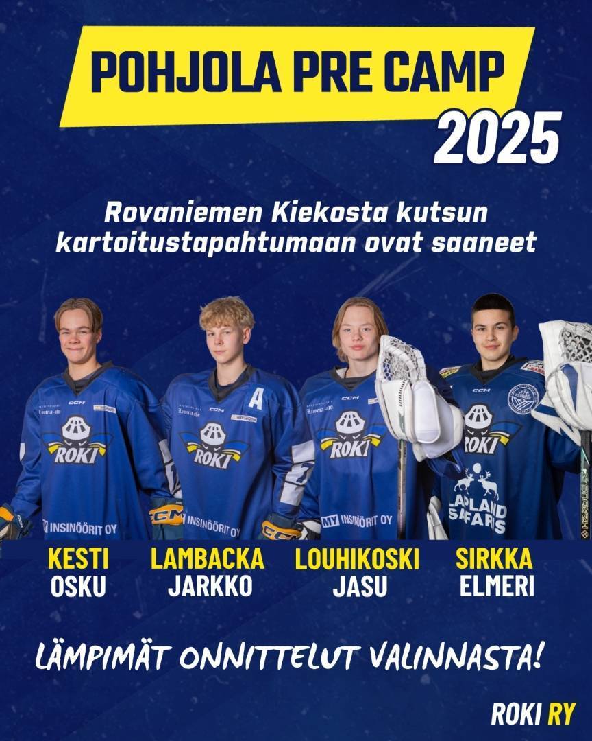 RoKilaisille kutsuja Pohjola Pre Camp -kartoitustapahtumaan