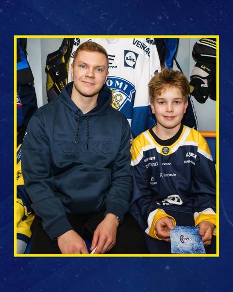 ​Lähtöseurajunioriperinne kunnioittaa seurojen juniorityötä - RoKin  Oliver Lähdesmäki mukana 