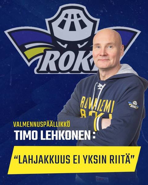 Valmennuspäällikkö Timo Lehkonen: Lahjakkuus ei yksin riitä