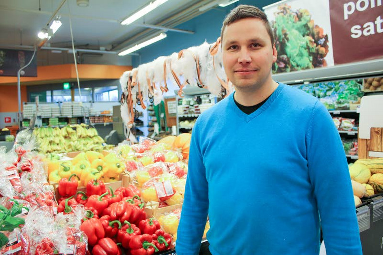 K-supermarket Kumelasta 5% alennusta ostoksistasi