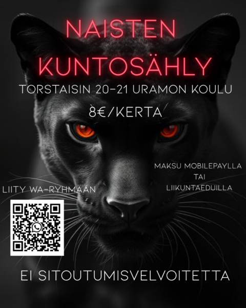 Naisten kuntosählyä torstaisin Uramolla!