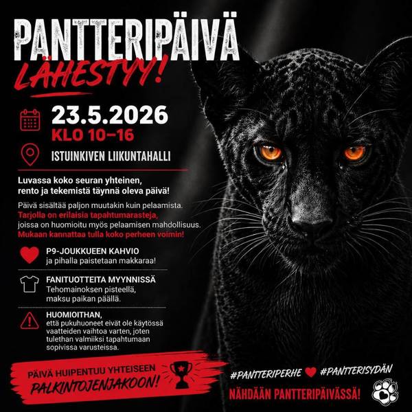 Pantteripäivä 23.5