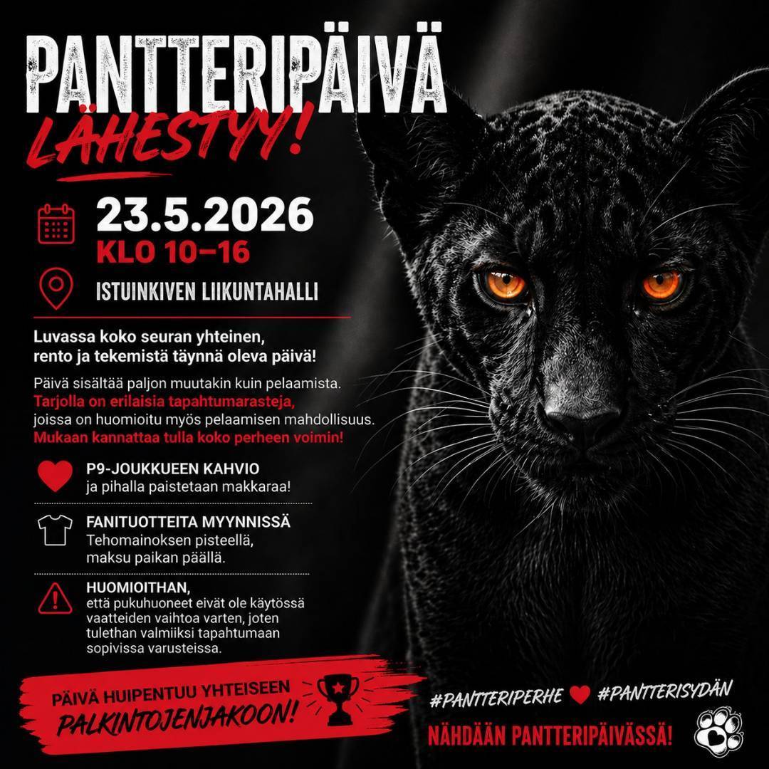 Pantteripäivä 23.5