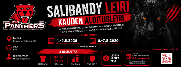 Elokuussa RSS Panthersin leiri