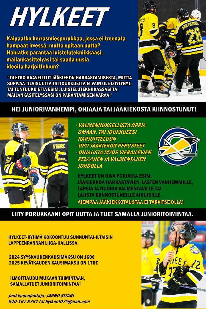Hylkeet, syyskausi 2025 alkaa!