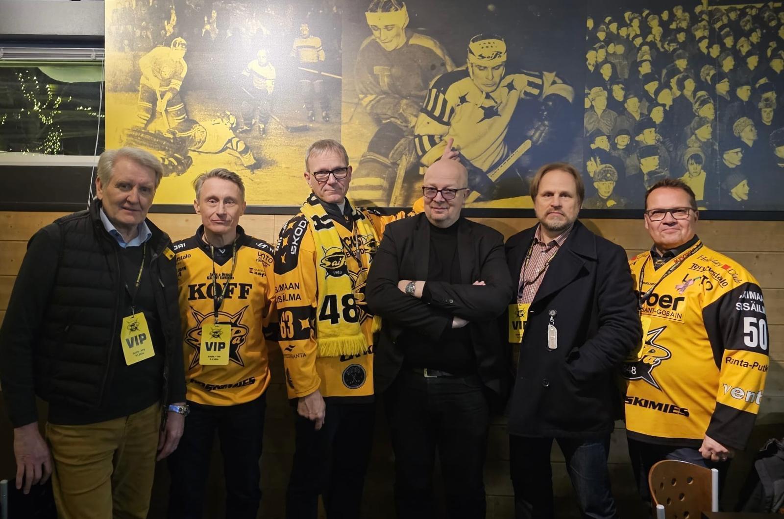 SaiPa Junioreiden tukijat vieraina