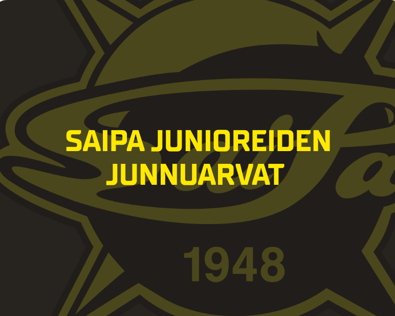 SaiPa Junioreiden junnuarpajaiset 7.1.-8.3.2026 voittoarvat julkistettu
