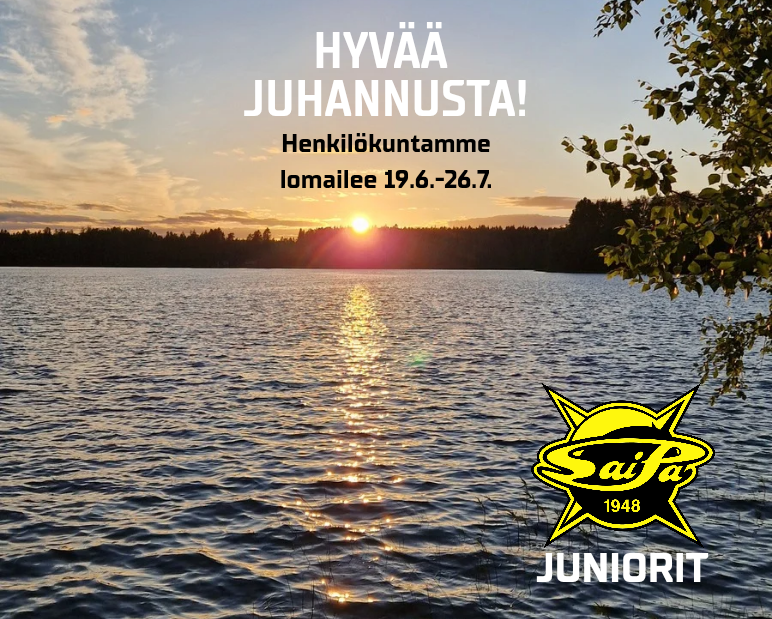 Hyvää juhannusta!