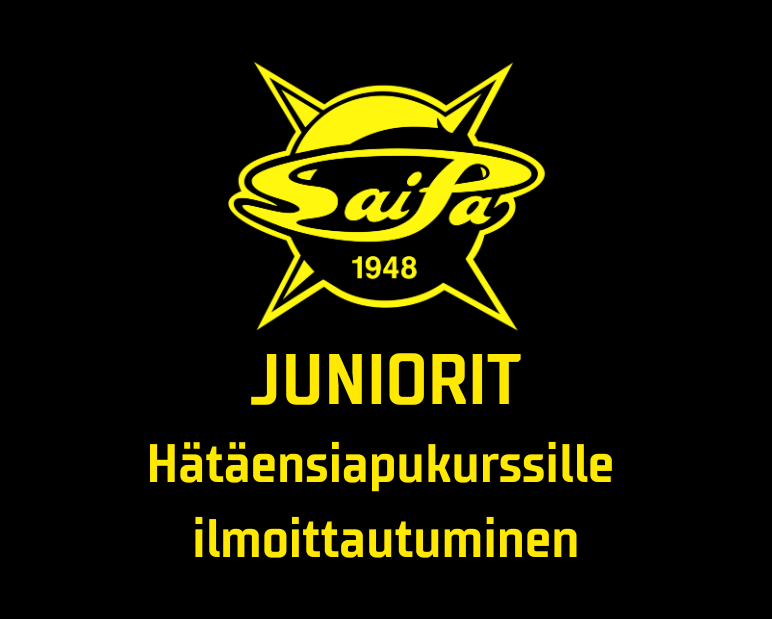 Hätäensiapukurssi SaiPa Junioreiden toimihenkilöille