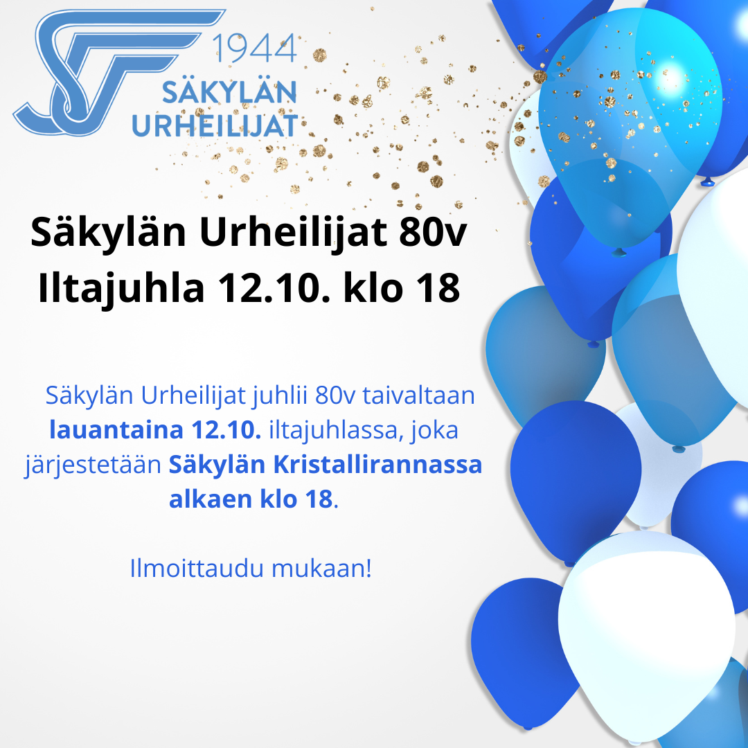 Säkylän Urheilijat 80v - Iltajuhla