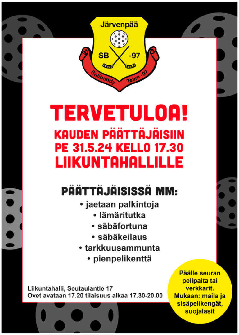 Seuran päättäjäiset