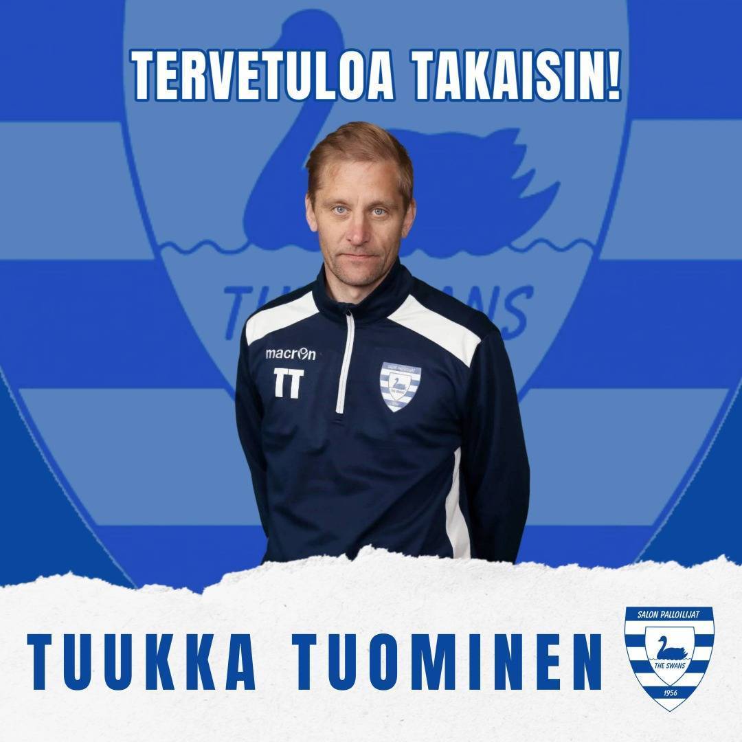 Tuukka Tuominen aloittaa T18 joukkueen vastuuvalmentajana