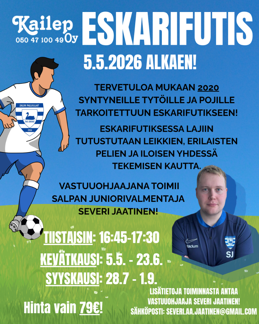Tervetuloa mukaan Eskarifutikseen!