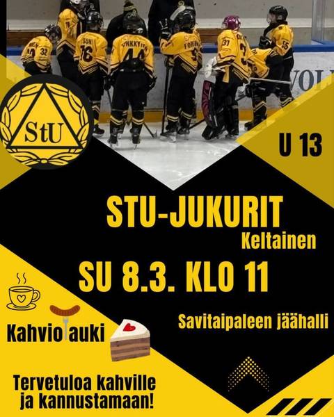 Kotipeli Stu U13 joukkueella!