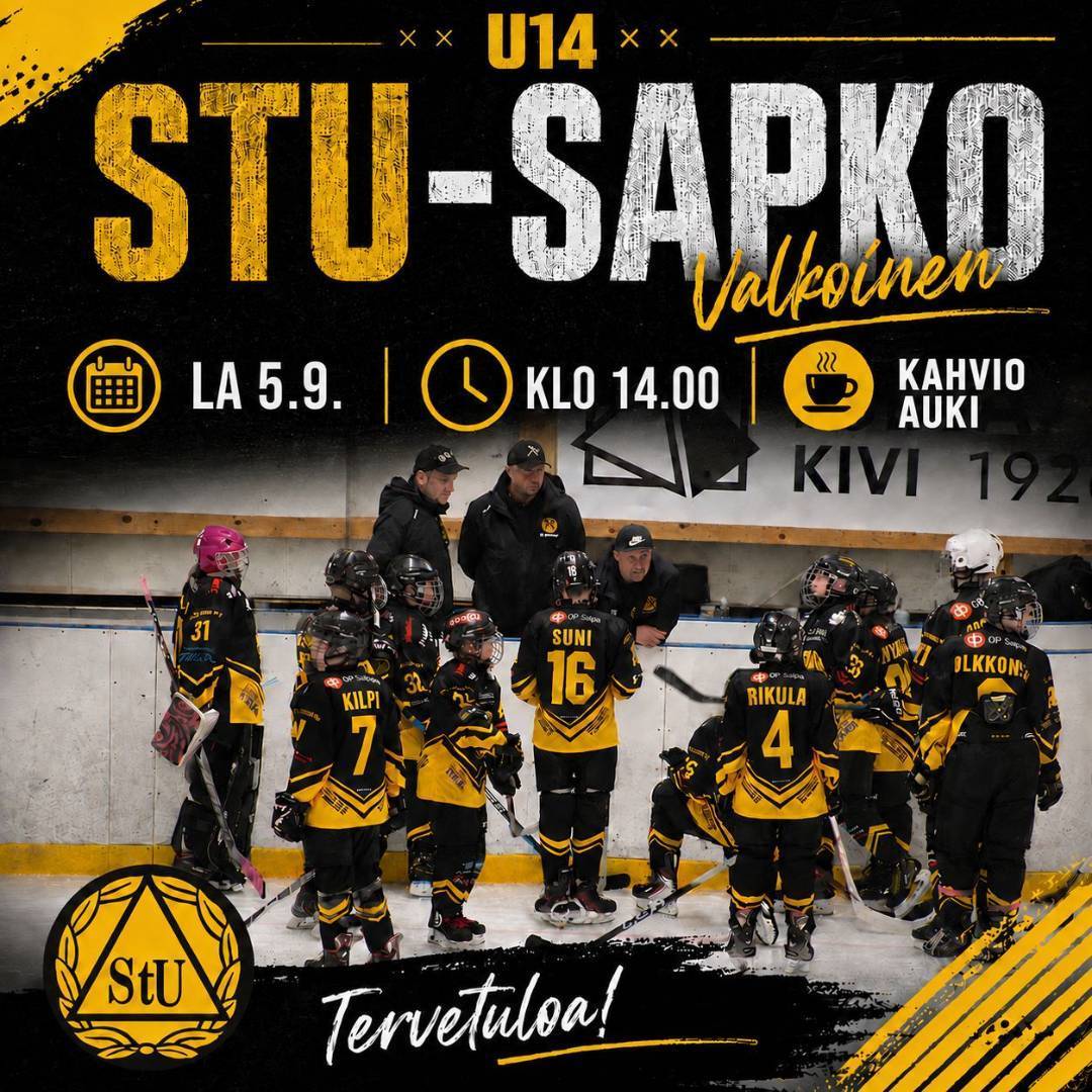 Kauden avaus! Tule kannustamaan!
