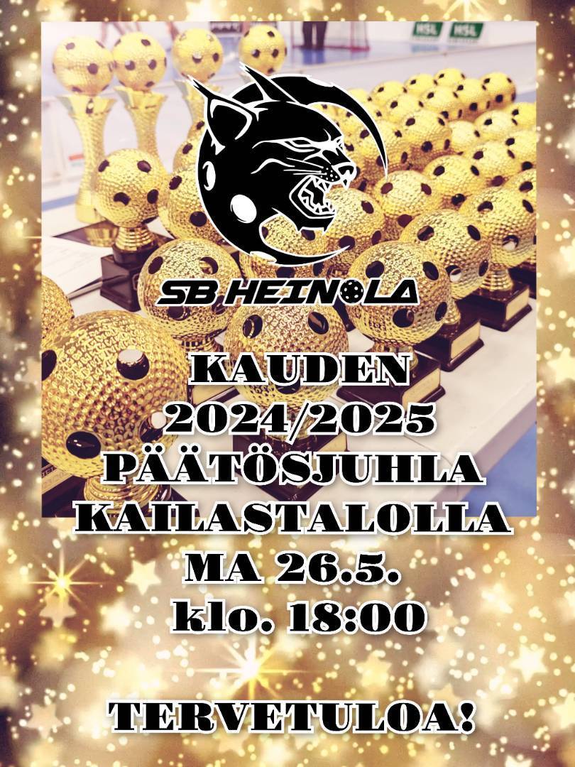 Kauden 2024/2025 päätösjuhla