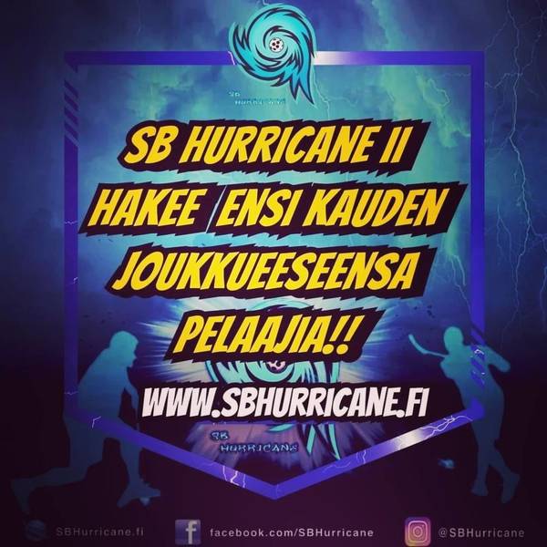 SB Hurricane II hakee pelaajia!