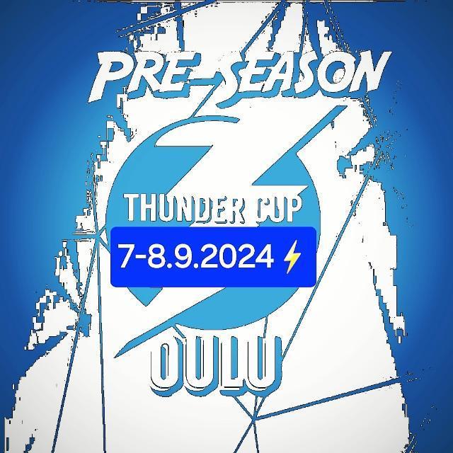 Salibandyturnaus Thunder Cup 2024 pelataan viikonloppuna!⚡️