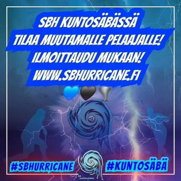 Tule ja tutustu SBH Kuntosäbään joulukuun ajan ilmaiseksi!💙🖤🌪