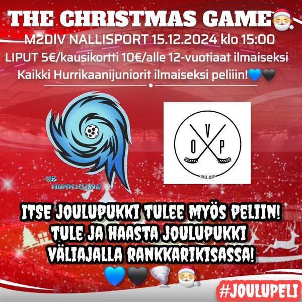 SUNNUNTAINA JOULUPELI JA VASTASSA OVP!💙🖤🌪🎅