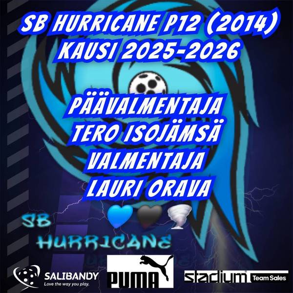 SB Hurricane P12 (2014) joukkueen valmennus alkavalle kaudelle!