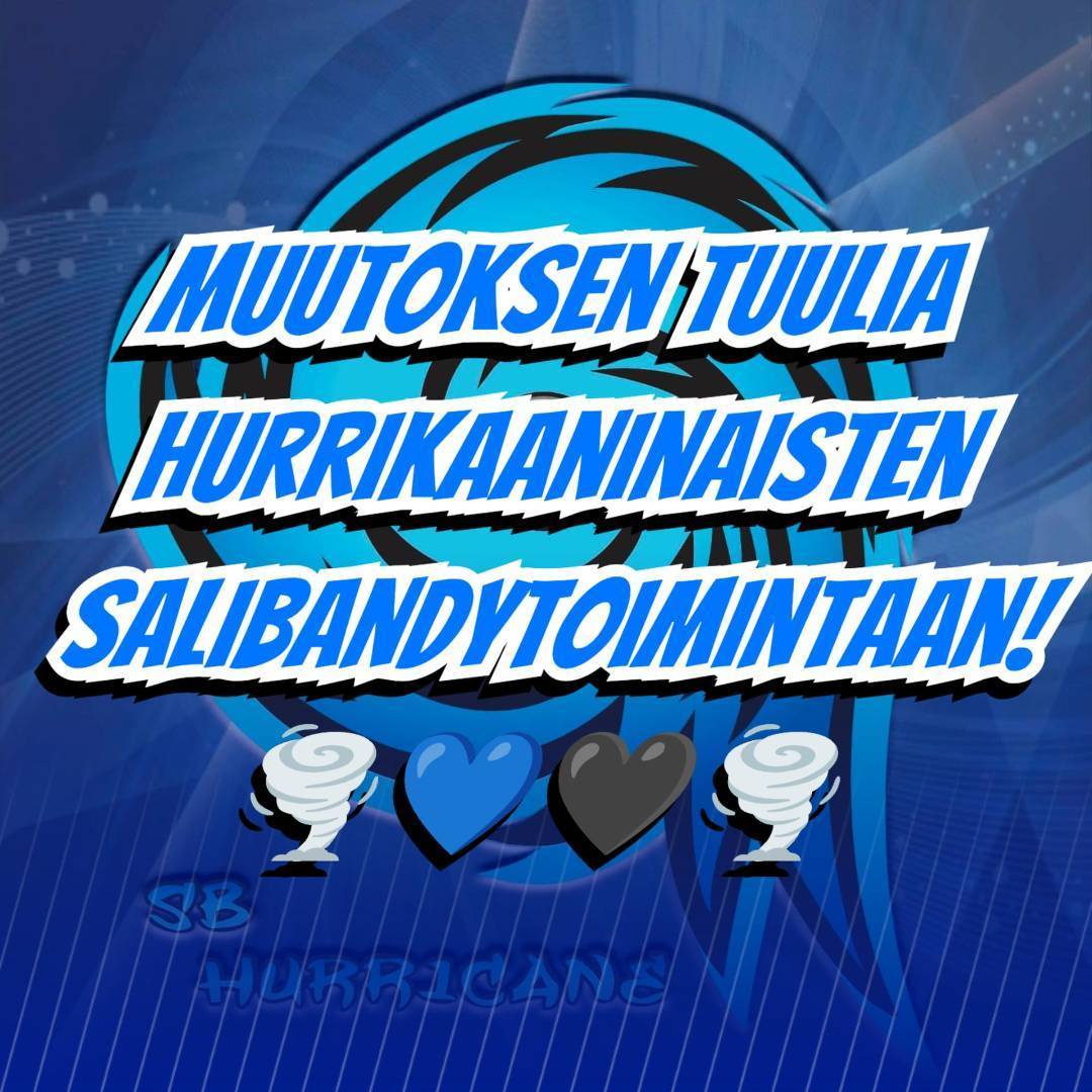​Hurrikaanien naissalibandy nosteessa!💙🖤🌪