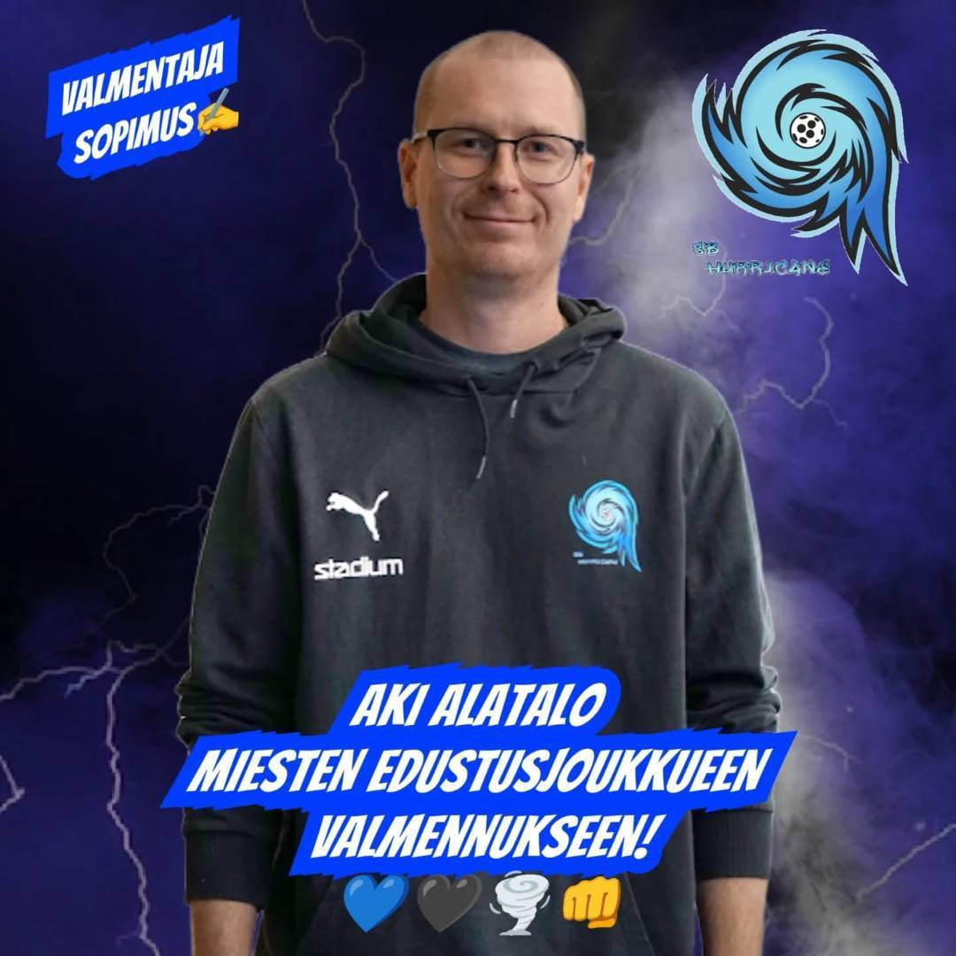 Aki Alatalo liittyy miestenedustusjoukkueen valmennukseen!💙🖤🌪🤝