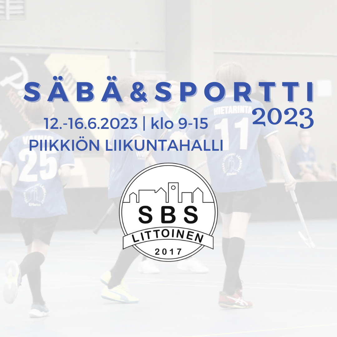 Säbä&Sportti liikuntaleiri 12.-16.6.2023! Ilmoittaudu mukaan nyt! 