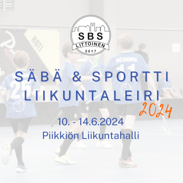 Säbä & Sportti 2024 liikuntaleiri