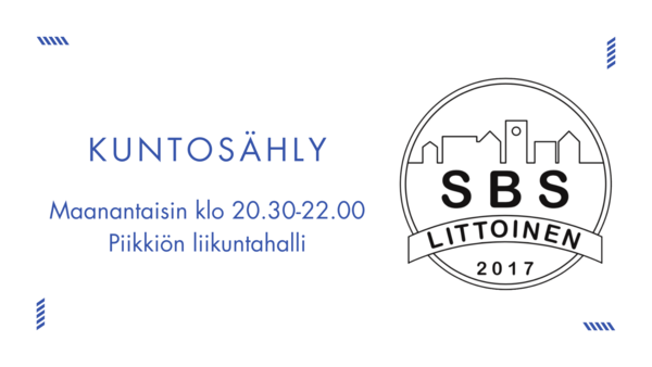 Kuntosählyä maanantaisin Piikkiön liikuntahallilla