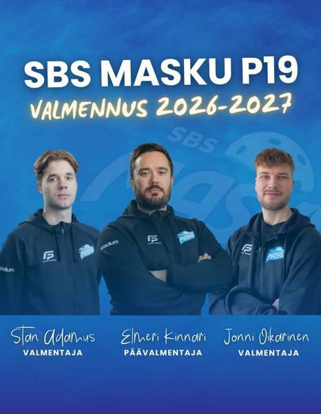 P19 -ikäluokan valmennus lukittu, Kinnari-Oikarinen kaksikko jatkaa ja Stan Adamus mukaan tiimiin!